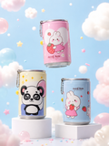 Zulipop Kawaii Mini Wet Wipes Keychain Can – Set of 3 (Cream Panda, Pink Bunny & Blue Bunny)