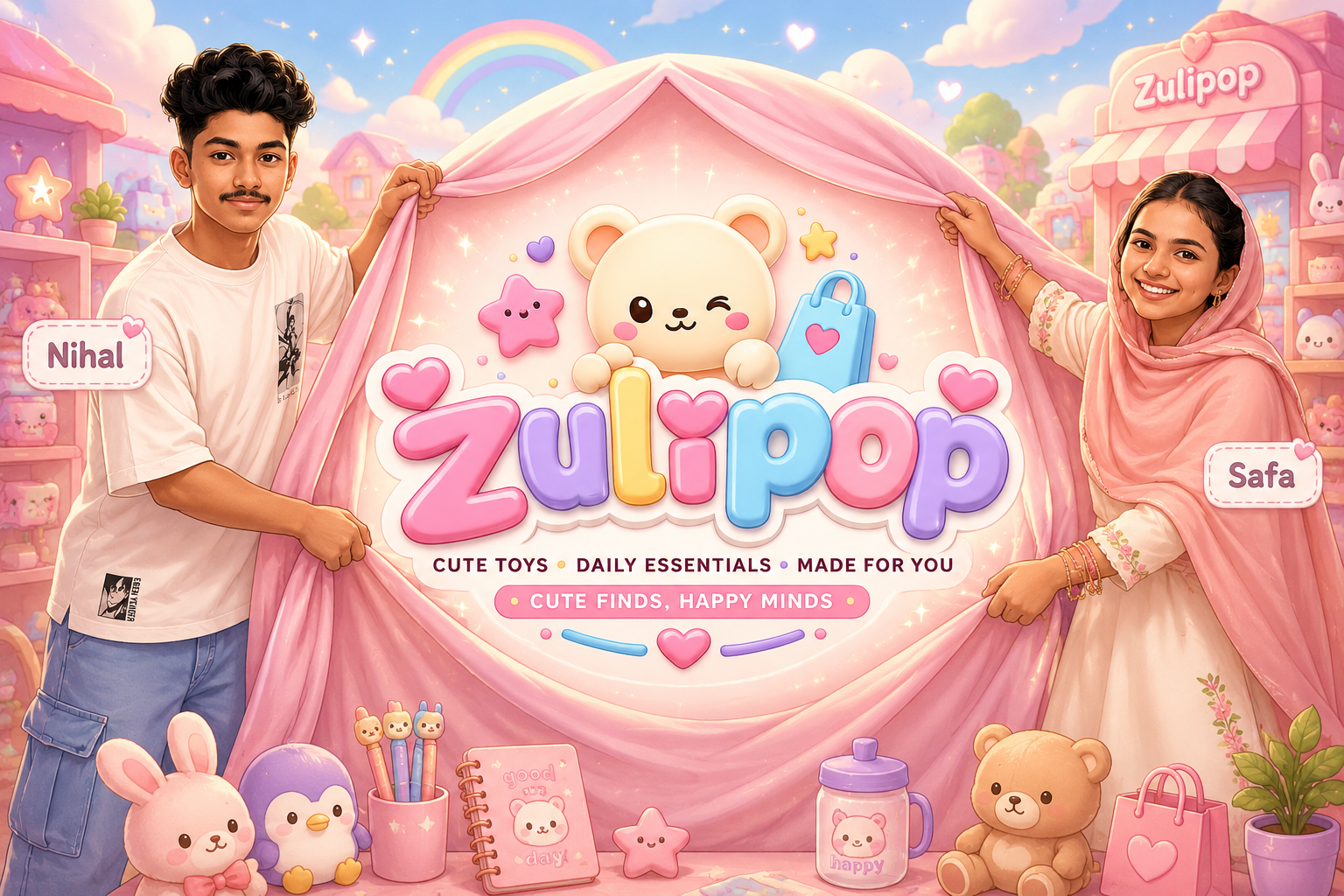 The Story of Zulipop: shopping Kawaii Brand