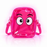 Cute Transparent Cartoon Kids Sling Bag – Waterproof Crossbody Bag for Kids
