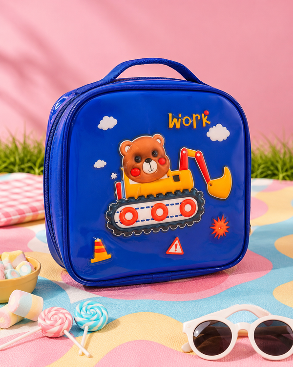 Kids Insulated Tiffin Bag – Cute Ice Cream Design