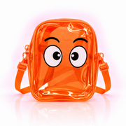 Cute Transparent Cartoon Kids Sling Bag – Waterproof Crossbody Bag for Kids