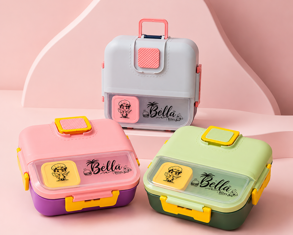 Bella Bites Portable Bento Lunch Box