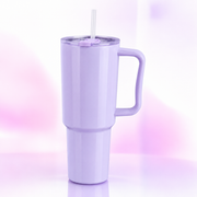 Toony 1200ml Pastel Tumbler with Handle & Straw | BPA-Free Reusable Travel Mug